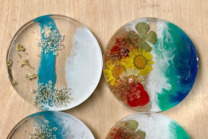 Epoxy Resin Art and Craft Coaster Set Experience - Who Will Love This Experience