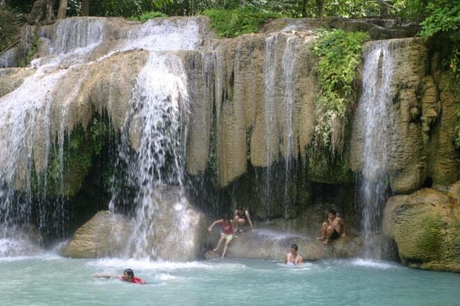 Erawan Waterfall, River Kwai & Death Railway Train Ride - Erawan Waterfall
