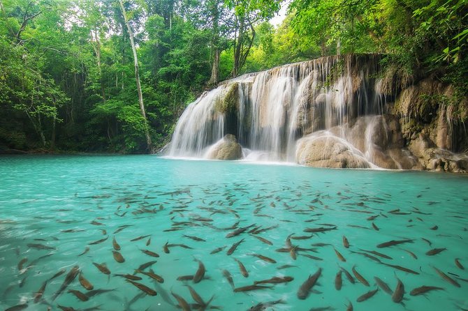 Erawan Waterfalls - Death Railway Tour: From Kanchanaburi - Pricing and Availability