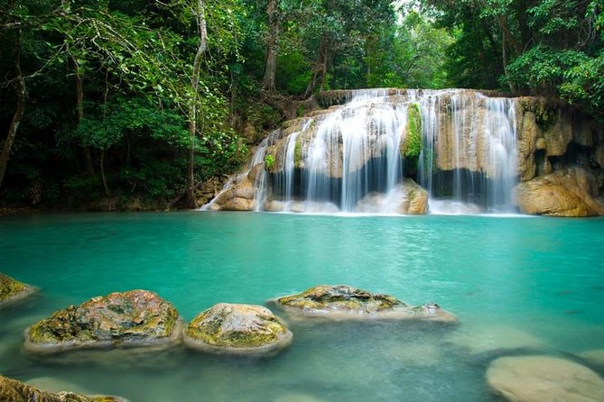 Erawan Waterfalls - Death Railway Tour: From Kanchanaburi - From Kanchanaburi
