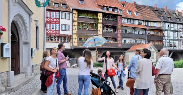 Erfurt: Old Town Guided Walking Tour - Accessibility and Route