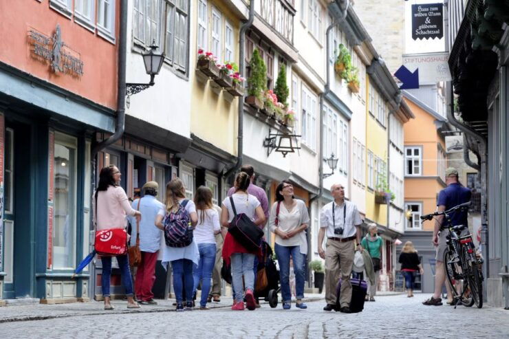 Erfurt: Old Town Guided Walking Tour - Landmarks to Visit: Cathedral of St. Mary and Krämerbrücke