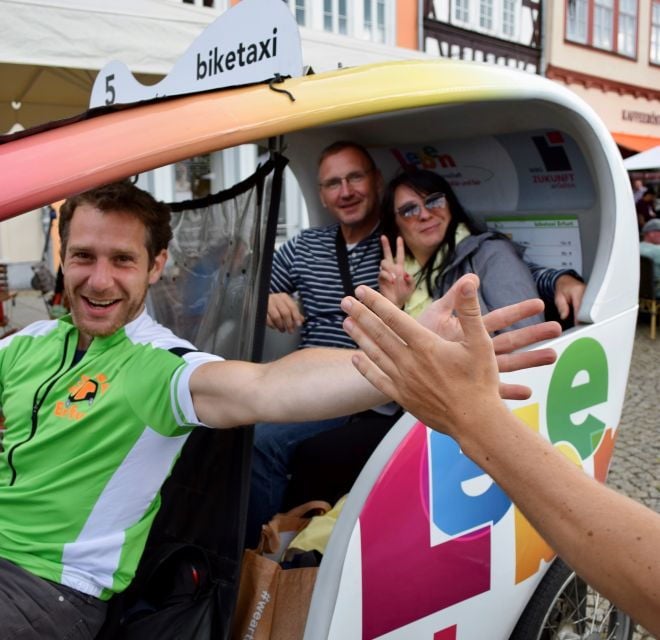 Erfurt: Romantic Rickshaw Tour For Two - Tour Details