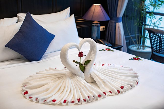 Erina Cruise 6-Star Cruise 2 Day Visit Lan Ha Bay Private Balcony - Luxurious Features on Erina Cruise