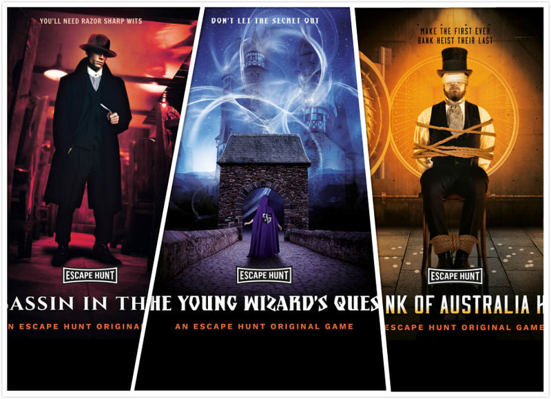 Escape Hunt Experience Sydney - A good fit for families, friends and work groups
