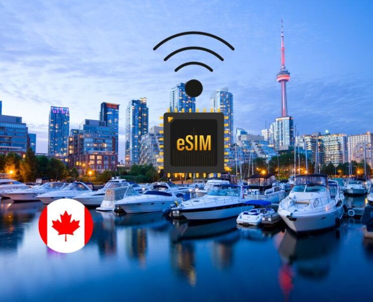 Esim Canada : Internet Data Plan 4g/5g - Booking and Activation Process
