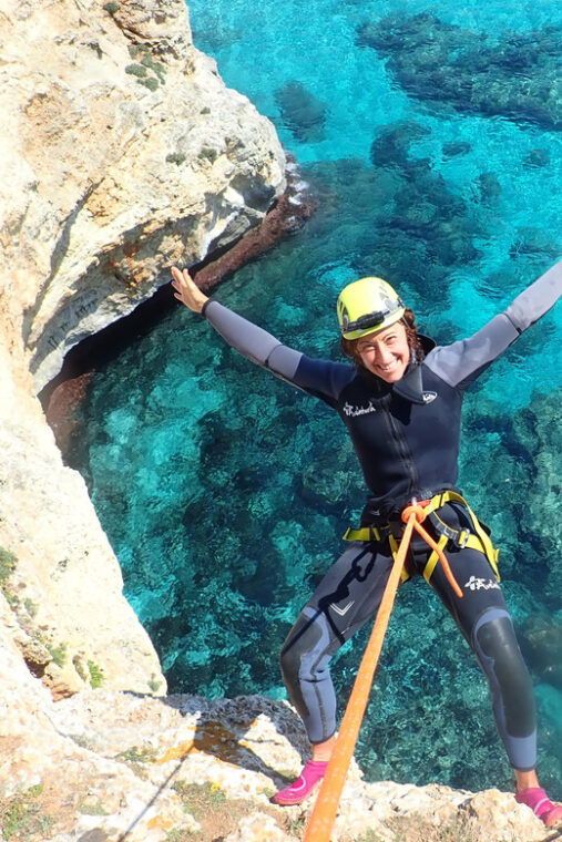 Estany Den Mas: Coastal Hike, Abseil & Sea Cave Exploration - The Abseiling Challenge