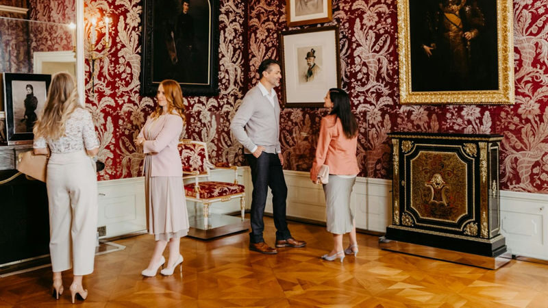 Esterhazy Palace ticket - Look closely at the silver collection