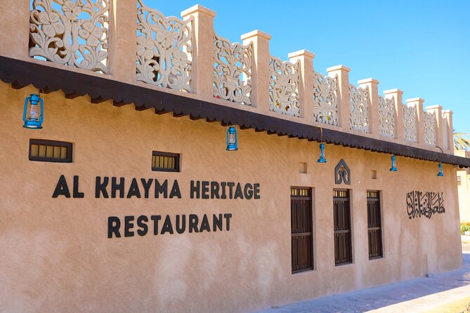 Ethnic Emirati Cuisine at Al Khayma Heritage House - Explore Emirati Culture