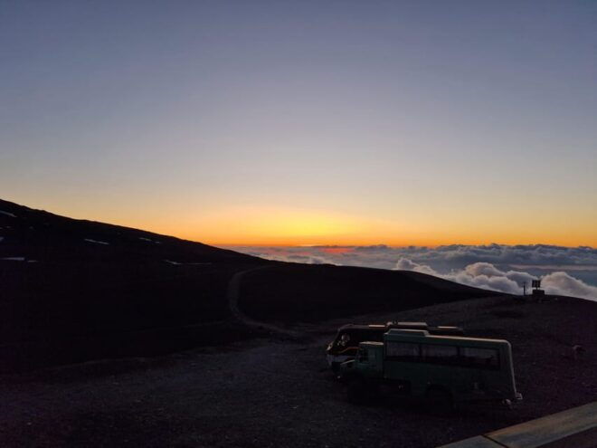 Etna North Sunset: Summit Area & Craters of 2002 - Accessibility and Participation Guidelines