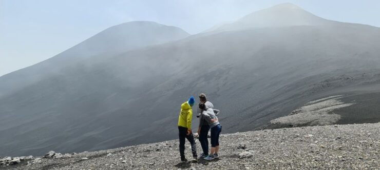 Etna North Sunset: Summit Area & Craters of 2002 - Transport to Summit Areas
