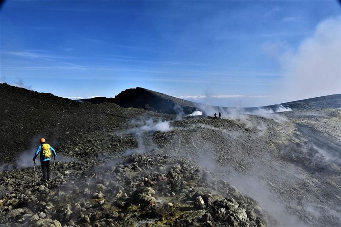 Etna Summit Excursion - Descending From the Summit