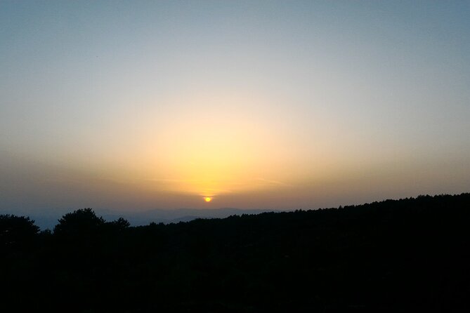 Etna Sunset - The Sum Up
