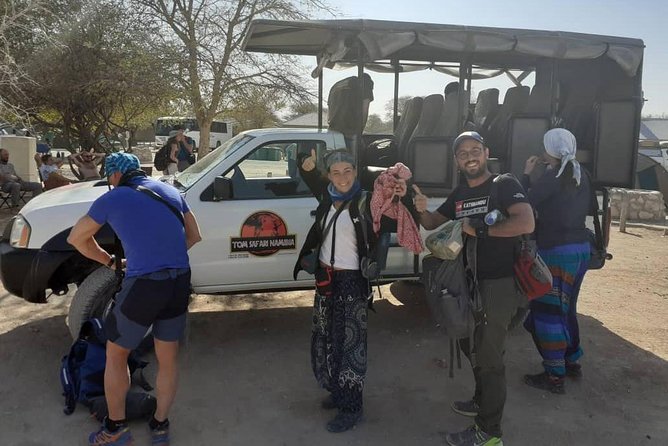 ETOSHA PARK SAFARI With Local Guides in 9-Seater 4x4s - Pickup Details
