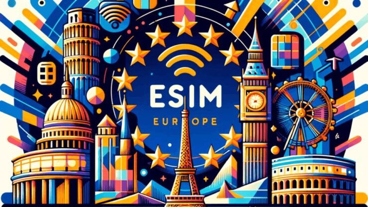Europe: E-Sim With Unlimited Data - Esim Features and Benefits