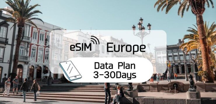 Europe: Esim Roaming Data Plan (0.5-2gb/ Day) - Booking and Flexibility