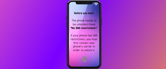 Europe Esim Unlimited Data - Participant and Date Selection