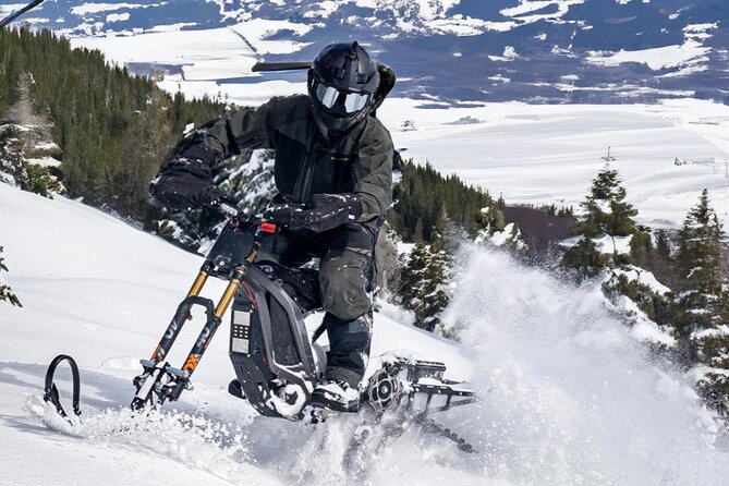 EV Snow Bike Riding Experience - Riding Routes and Terrain