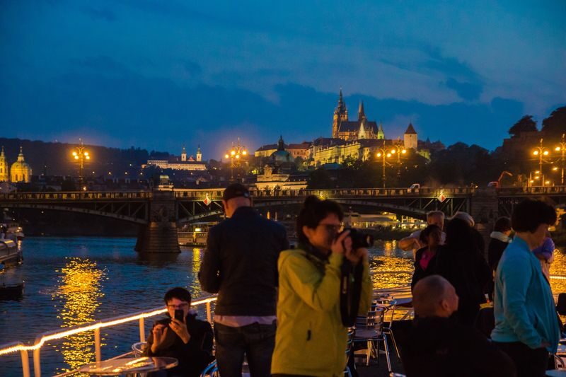 Evening Cruise with Buffet Dinner in Prague - The buffet: filling, not fine dining