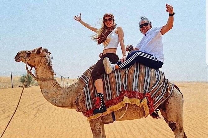 Evening Desert Safari Dubai With Camel Riding & Sand Boarding - Pickup and Drop-off Service
