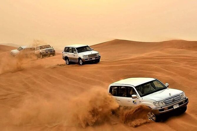 Evening Desert Safari Dubai With Camel Riding & Sand Boarding - Traditional Welcome and Activities
