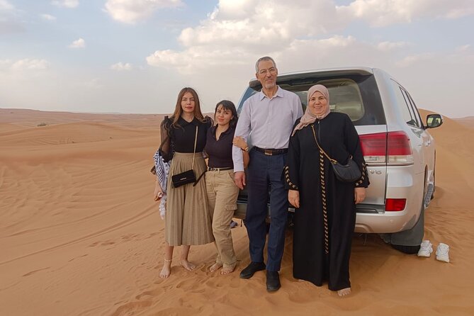 Evening Desert Safari With BBQ Dinner and Sandboarding - Adventure Activities