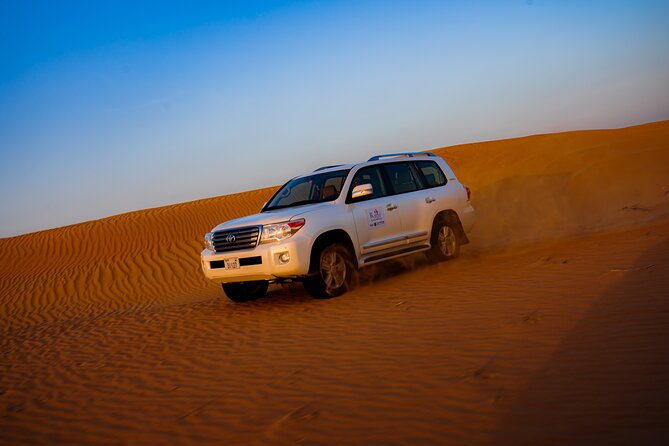 Evening Desert Safari With Camel Ride & Sandboarding - Duration and Admission Details