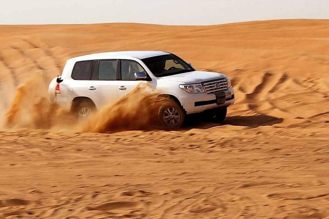Evening Desert Safari With Quad Bike, Dune Bashing, Camel Ride, Shows, Dinner - Delectable Dinner Feast