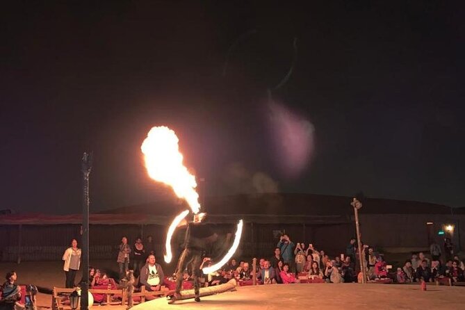 Evening Dubai Desert Safari Experience With Dinner and Shows - Authentic Desert Experience