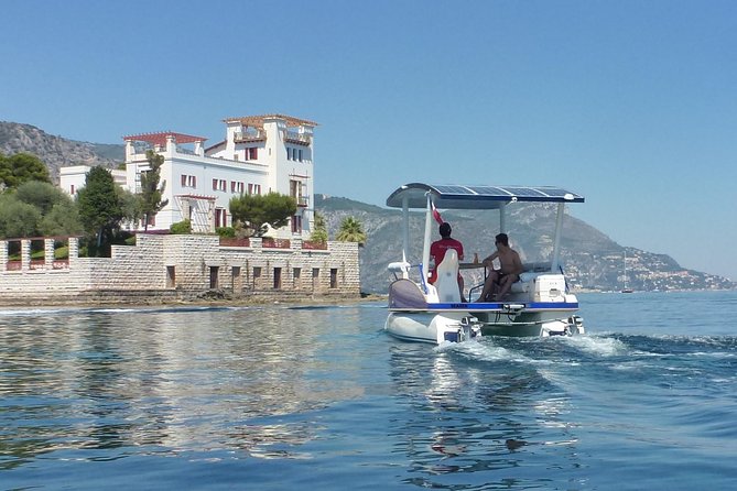 Evening Private Tour for 2 in Solar Boat Near Nice and Monaco - Common Questions