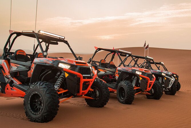 Evening Red Desert Safari With Quad Bike - The Sum Up