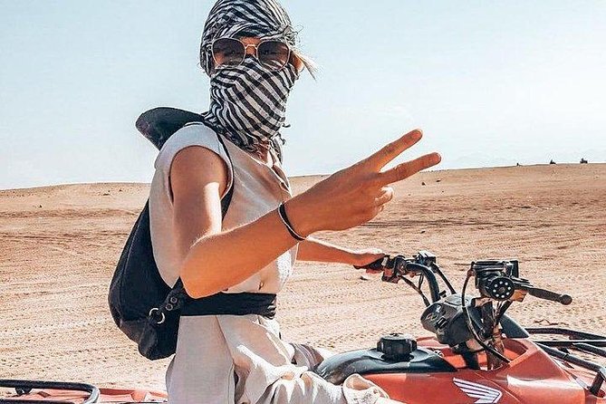 Evening Red Dunes Desert Safari With Quad Bike - International Buffet Options