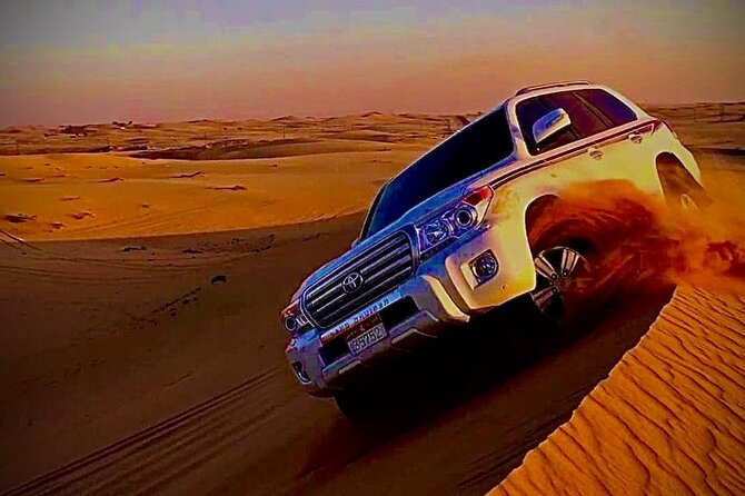 Evening Red Sand Desert Safari With BBQ Dinner, Private - The Sum Up