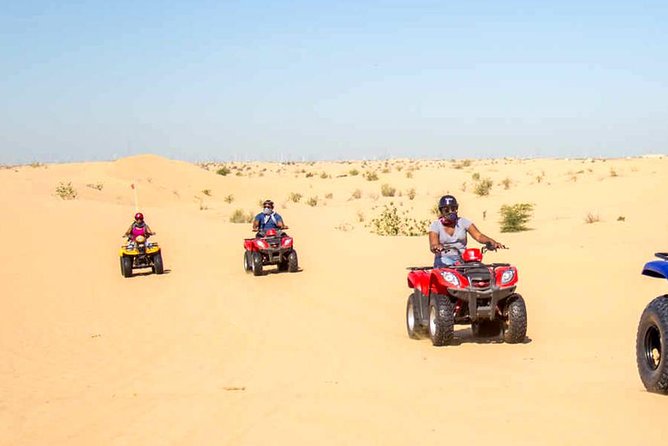 Evening Safari With Quad Bike, Camel Riding, BBQ Dinner and Dune Bashing - Overview of Evening Safari Experience