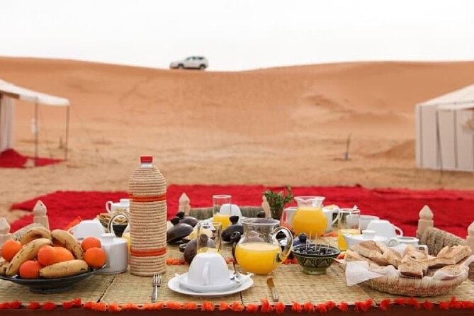 Evening Sunset, Desert Dancing and Test Morocco Food in Agafay Desert - Unforgettable Adventures in the Dunes