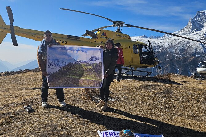 Everest Base Camp Helicopter Tour With Guarenteed Landing - Inclusions