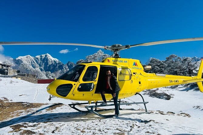 Everest Base Camp helicopter tour with landing - Good To Know: