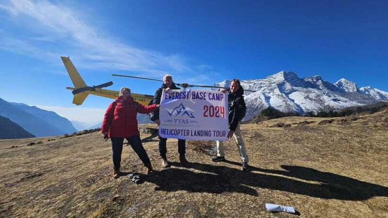 Everest Base Camp Helicopter Tour with Landings from KTM - FAQs