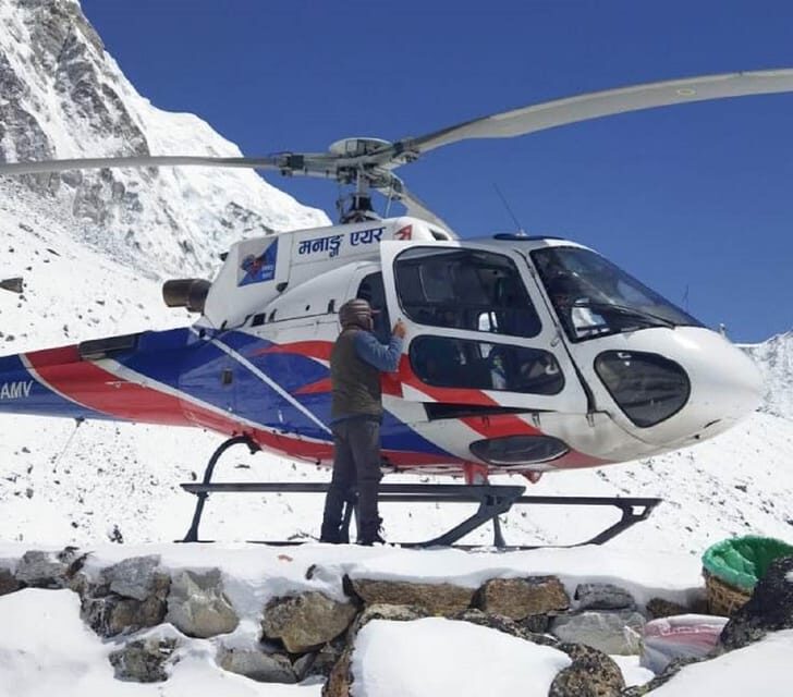 Everest Helicopter Tour - The Experience at the Everest View Hotel