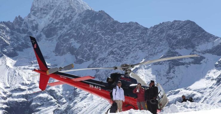 Everest Helicopter Trek - Fly to Everest From Namche - Key Points