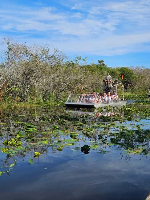 Everglades: boat tour with transportation& entrance included - Good To Know