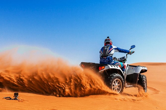 Exciting Quad Bike Experience With Dune Bashing, Sand Boarding and Refreshments - The Sum Up