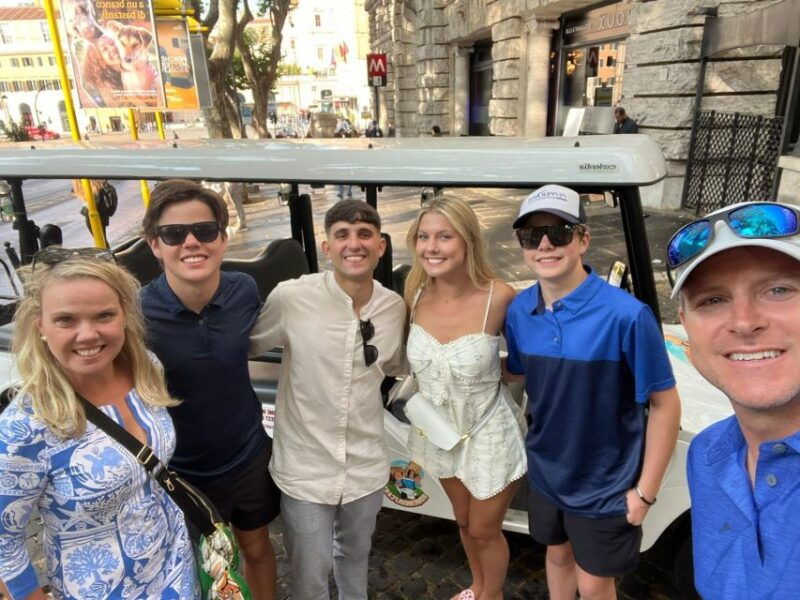 Exclusive 6 hours tour of Rome in Golf cart for Cruisers - Discovering Rome in Comfort: A 6-Hour Golf Cart Adventure for Cruisers