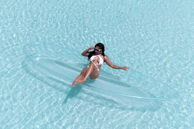 Exclusive Aerial Reflection: Solo Clear Kayak in Turks and Caicos - Good To Know