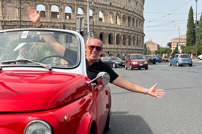 Exclusive FIAT 500 CABRIOLET Self Drive Tour in Rome - Tour Details
