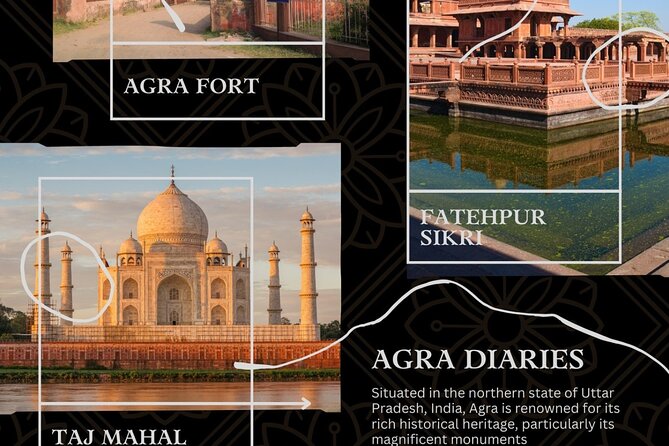 Exclusive Full-Day Tour of Taj Mahal and Agra Fort Agra City - Booking Details