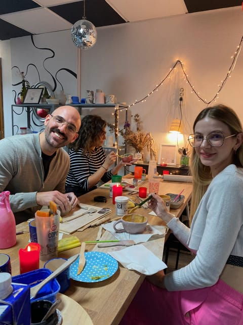 Exclusive pottery experience for couple with wine and snacks - The Details That Make It Special