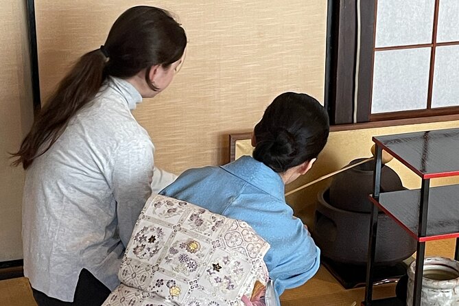 Exclusive Tea Ceremony and Wagashi Cooking in Osaka - Duration and Location