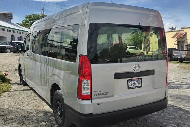 Exclusive Van Service: Belize Border to Tikal - Pickup and Drop-off Information