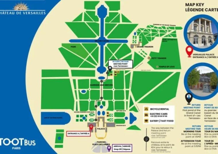 Excursion From Paris to Versailles Palace by Tootbus - Itinerary and Highlights